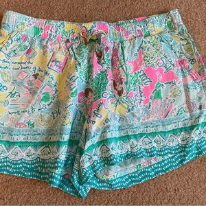 Lilly Pulitzer Katia shorts extra small GUC